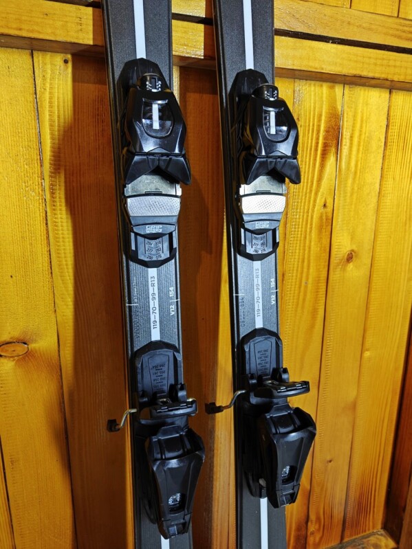 LYŽE XO SWISS SKI V12 L BLACK 154CM